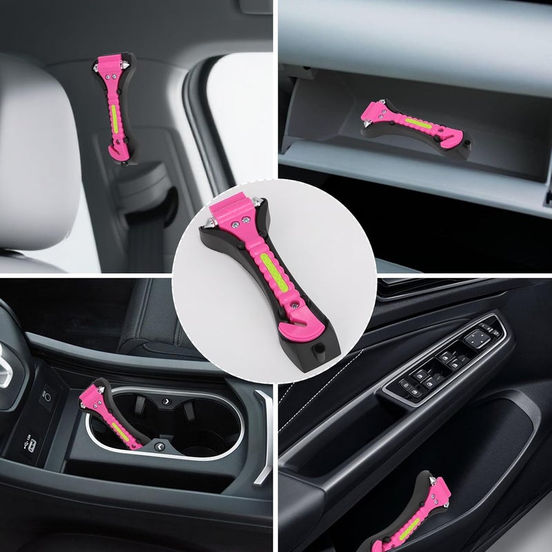 Yiader Store Car Safety Hammer, 2-in-1 Emergency Escape Tool with Seatbelt Cutter and Glass Breaker for Family Rescue and Traffic Accident Emergency Escape - Image 5